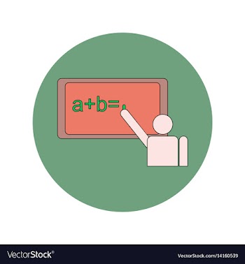 Back to school and education flat design vector image