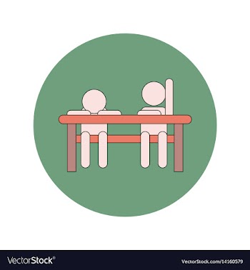 Back to school and education flat design vector image
