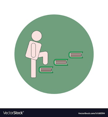 Back to school and education flat design vector image