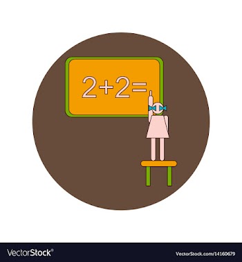 Back to school and education flat design vector image