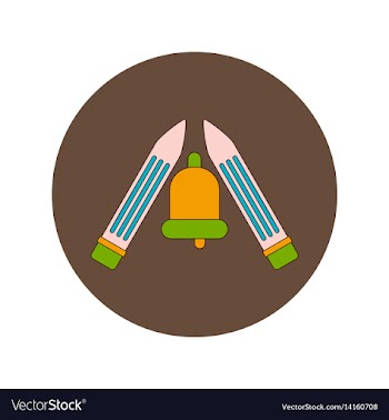 Back to school and education flat design vector image