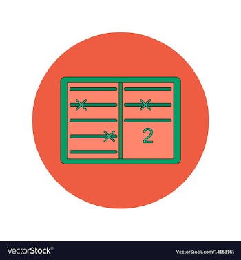 Back to school and education flat design vector image