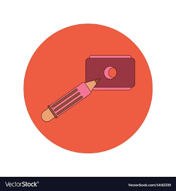 Back to school and education flat design vector image