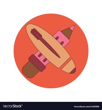 Back to school and education flat design vector image