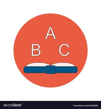 Back to school and education flat design vector image