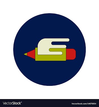 Back to school and education flat design vector image