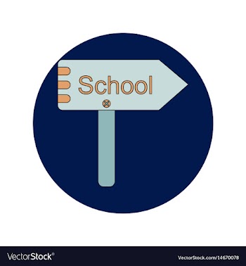 Back to school and education flat design vector image