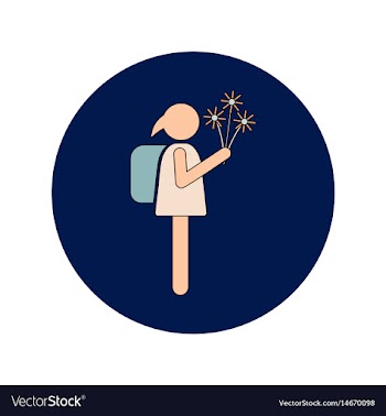 Back to school and education flat design vector image