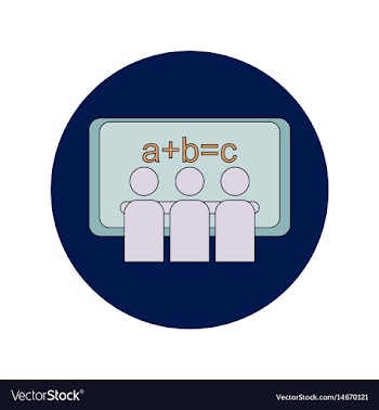 Back to school and education flat design vector image