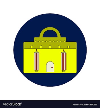 Back to school and education flat design vector image