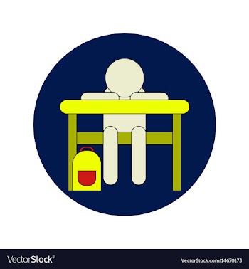 Back to school and education flat design vector image