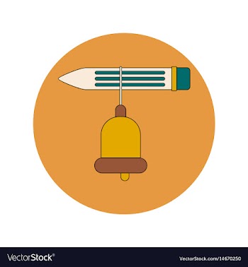 Back to school and education flat design vector image