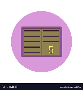 Back to school and education flat design vector image