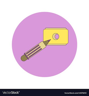 Back to school and education flat design vector image