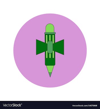 Back to school and education flat design vector image