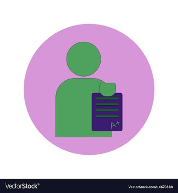 Back to school and education flat design vector image