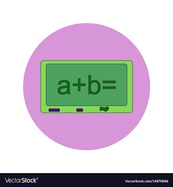 Back to school and education flat design vector image