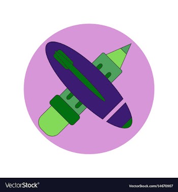 Back to school and education flat design vector image