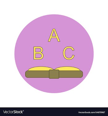 Back to school and education flat design vector image