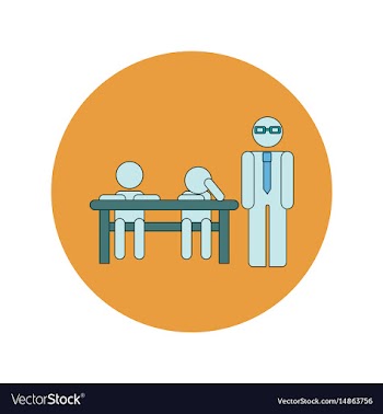 Back to school and education flat design vector image