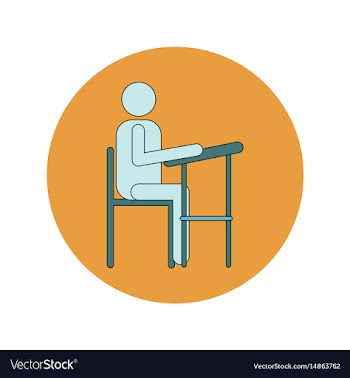 Back to school and education flat design vector image