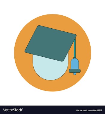 Back to school and education flat design vector image