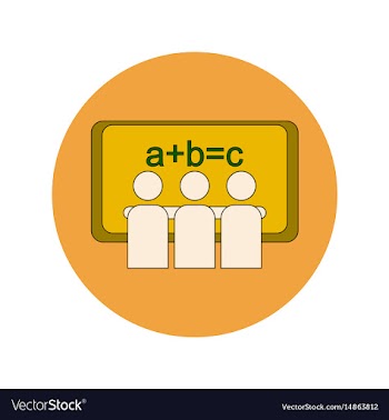 Back to school and education flat design vector image