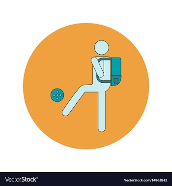 Back to school and education flat design vector image