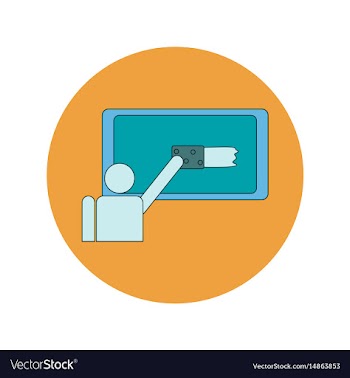 Back to school and education flat design vector image
