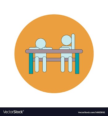 Back to school and education flat design vector image