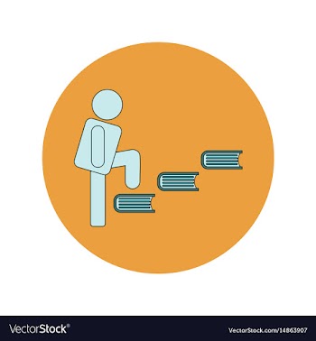 Back to school and education flat design vector image