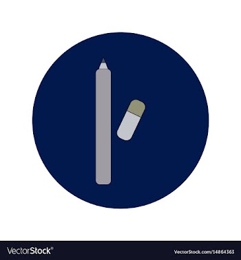 Back to school and education flat design vector image