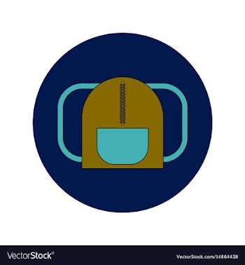 Back to school and education flat design vector image