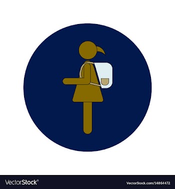 Back to school and education flat design vector image