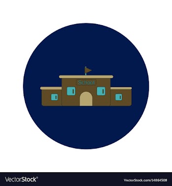 Back to school and education flat design vector image