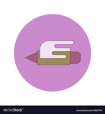 Back to school and education flat design vector image