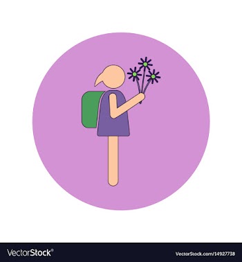 Back to school and education flat design vector image