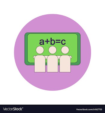 Back to school and education flat design vector image