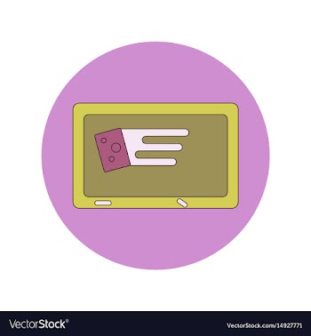 Back to school and education flat design vector image
