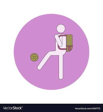 Back to school and education flat design vector image