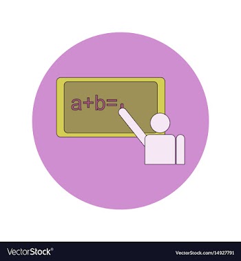 Back to school and education flat design vector image