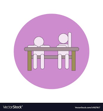 Back to school and education flat design vector image