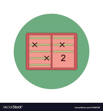 Back to school and education flat design vector image