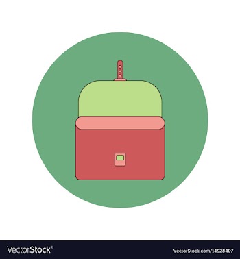 Back to school and education flat design vector image