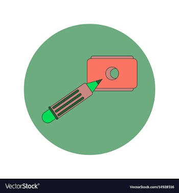 Back to school and education flat design vector image
