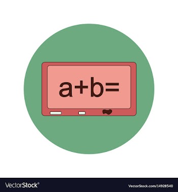 Back to school and education flat design vector image