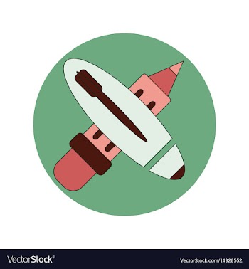 Back to school and education flat design vector image