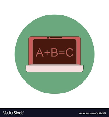Back to school and education flat design vector image