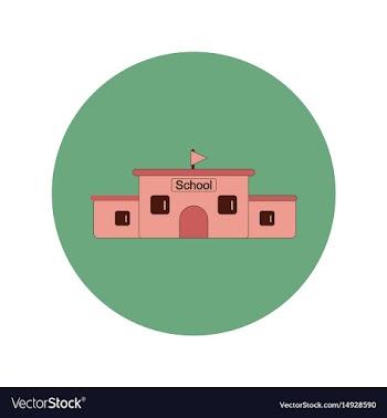Back to school and education flat design vector image