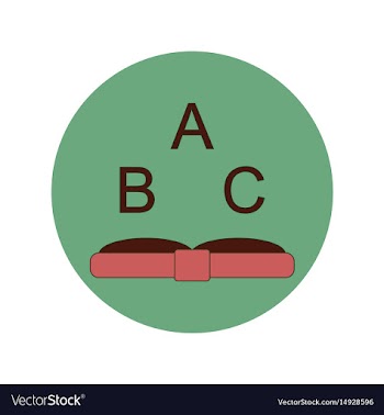 Back to school and education flat design vector image